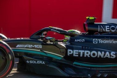  Lewis Hamilton (GBR) Mercedes W14 E Performanc