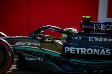  Lewis Hamilton (GBR) Mercedes W14 E Performanc