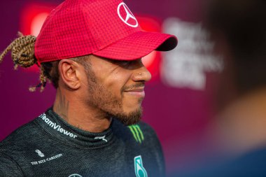  Lewis Hamilton (GBR) Mercedes W14 E Performanc