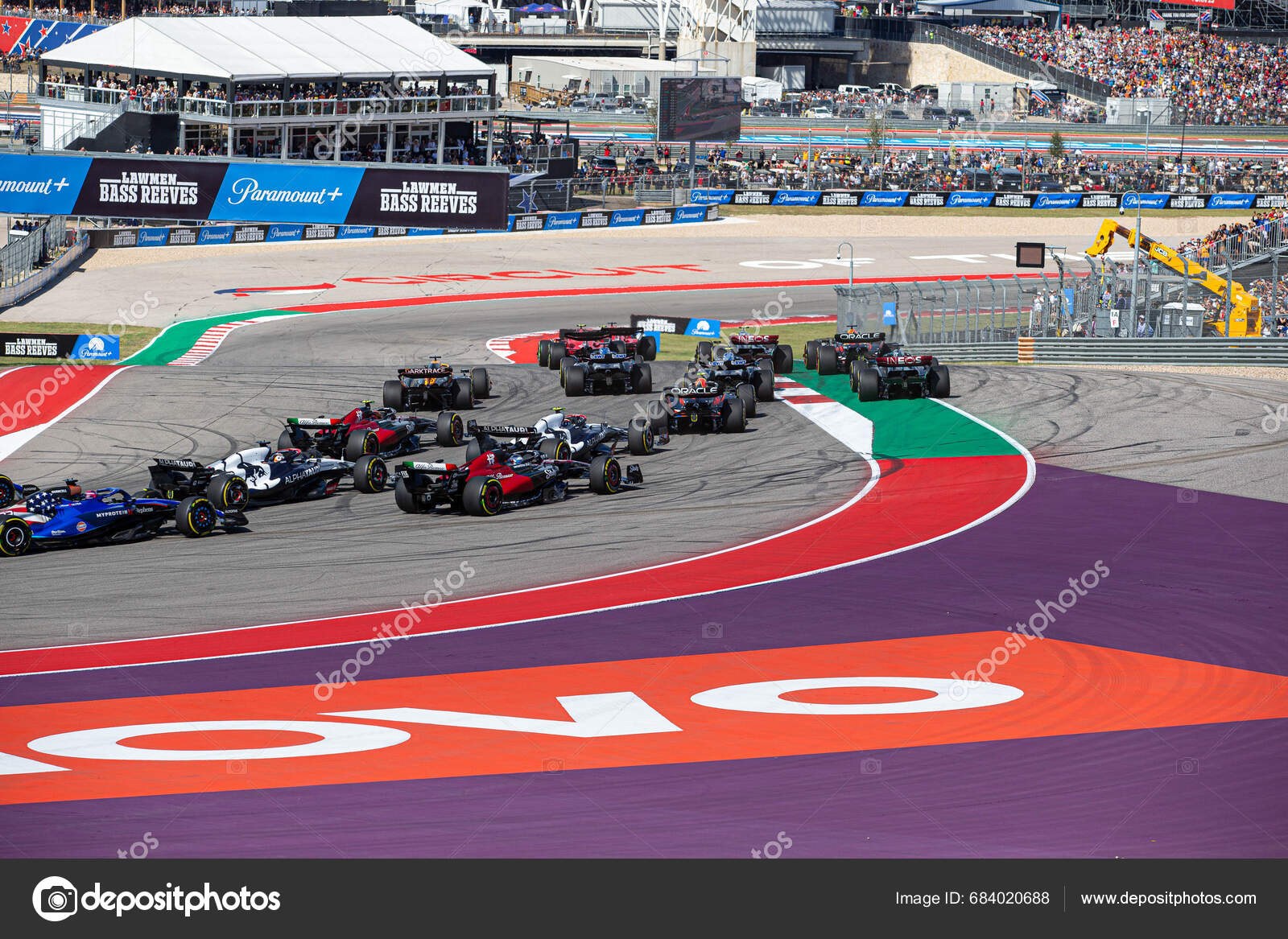 Formula Lenovo United States Grand Prix 2023 Stock Editorial Photo