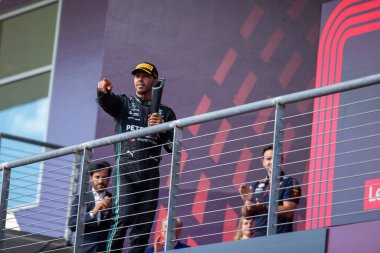  Lewis Hamilton (GBR) Mercedes W14 E Performanc