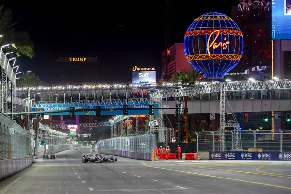 Formula Egészségügyi Silver Las Vegas Grand Prix 2023 Jogdíjmentes Stock Fotók