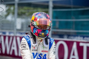 Yuki Tsunoda (JAP) Visa Cash App RB F1 Ekibi - RB VCARB01 - Honda RBP