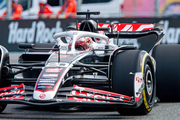 stock image Kevin Magnussen (SVE) Haas VF-24 - Ferrar