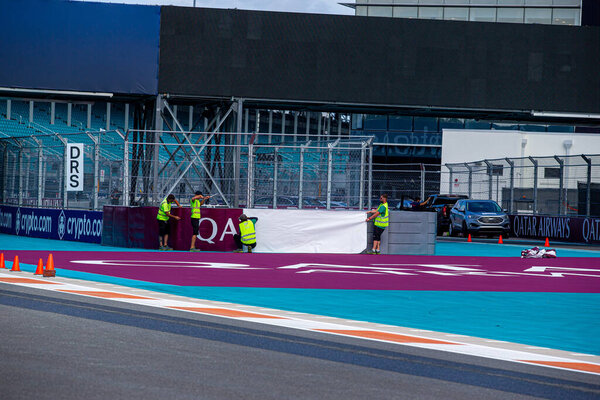 трек атмосфера во время F1 Miami GP 2024