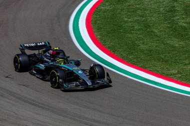 İspanya 'da bir yarış devresi.