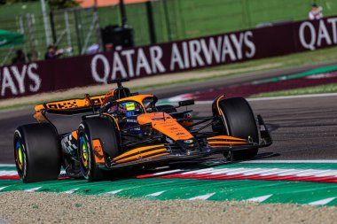 Barcelona, İspanya - Haziran 21, 2018: Katalunya 'nın Formülü Büyük Prix 1' i Katalunya Katalunya pistinde