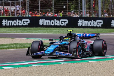 İspanya 'da bir yarış devresi.