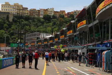 Hafta sonu Pitlane Monaco