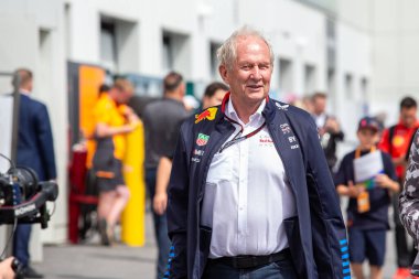 Helmut Marko (AUT) Kahin Kızıl Boğa Yarış Danışmanı