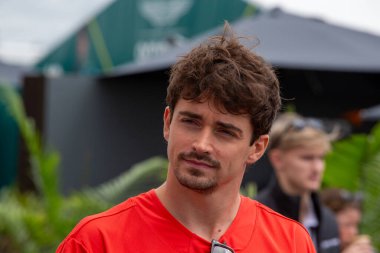  Charles Leclerc (MON) - Scuderia Ferrari - Ferrari SF-24 - Ferrari Formula 1 Aws Grand Prix du Canada 2024, Montreal, Quebec, Kanada - 24 Haziran 2024 F1 Dünya Şampiyonası 'nın 9.