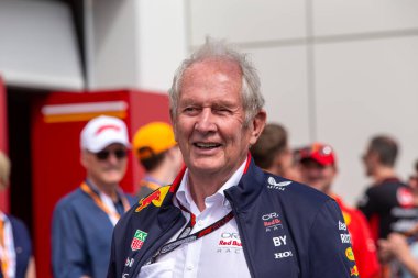 Helmut Marko (AUT) Kahin Kızıl Boğa Yarış Danışmanı