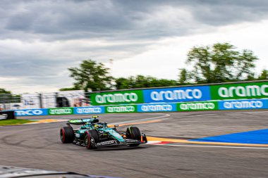  Fernando Alonso (ESP) - Aston Martin Aramco F1 Takımı - Aston Martin AMR24 - Mercedes Formula 1 Aws Grand Prix du Canada 2024, Montreal, Quebec, Kanada, 6 - 9 Haziran 2024 F1 Dünya Şampiyonası