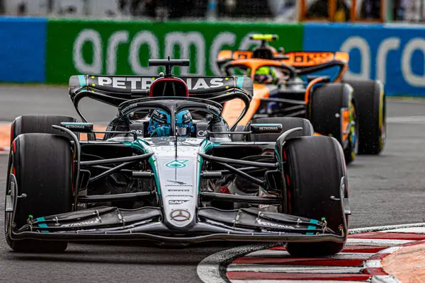 Stock image  George Russell (GBR) - Mercedes-AMG PETRONAS F1 Team - Mercedes W15 - Mercedes E Performanc