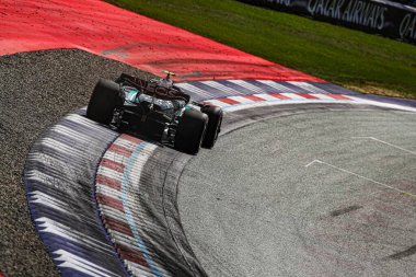  Lewis Hamilton (GBR) - Mercedes-AMG PETRONAS F1 Takımı - Mercedes W15 - Mercedes E Performansı Formula 1 Katar Havayolları Avusturya Grand Prix 2024, RedBull Ring, Spielberg, Avusturya 29 Haziran 2024