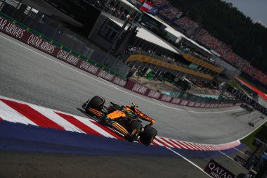Lando Norris (GBR) - McLaren Formula 1 Takımı - McLaren MCL38 - Mercedes Formula 1 Katar Havayolları Avusturya Grand Prix 2024, RedBull Ring, Spielberg, Avusturya 29 Haziran 2024