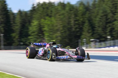  Pierre Gasly (FRA) - Alpine F1 Takımı - Alpine A524 - Formula 1 Katar Havayolları Avusturya Grand Prix 2024, RedBull Ring, Spielberg, Avusturya 28 Haziran 2024