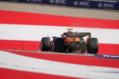 Lando Norris (GBR) - McLaren Formula 1 Takımı - McLaren MCL38 - Mercedes Formula 1 Katar Havayolları Avusturya Grand Prix 2024, RedBull Ring, Spielberg, Avusturya 28 Haziran 2024