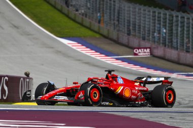  Charles Leclerc (MON) - Scuderia Ferrari - Ferrari SF-24 - Ferrari Formula 1 Katar Havayolları Avusturya Grand Prix 2024, RedBull Ring, Spielberg, Avusturya 30 Haziran 2024