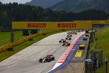 Formula 1 Katar Havayolları Avusturya Grand Prix 2024 Yarışı, RedBull Ring, Spielberg, Avusturya 30 Haziran 2024