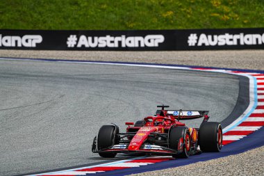  Charles Leclerc (MON) - Scuderia Ferrari - Ferrari SF-24 - Formula 1 Katar Havayolları Avusturya Grand Prix 2024, RedBull Ring, Spielberg, Avusturya 27-30 Haziran 2024 tarihleri arasında Ferrari