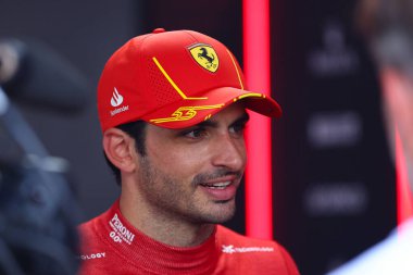  Carlos Sainz Jr. (ESP) - Scuderia Ferrari - Ferrari SF-24 - Formula 1 Katar Havayolları Avusturya Grand Prix 2024, RedBull Ring, Spielberg, Avusturya 29 Haziran 2024