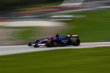  Daniel Ricciardo (AUS) - Visa Cash App RB F1 Team - RB VCARB01 - Honda RBPT Formula 1 Katar Havayolları Avusturya Grand Prix 2024, RedBull Ring, Spielberg, Avusturya 28 Haziran 2024