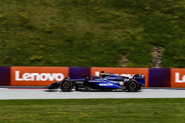  Alexander Albon (THA) - Williams Racing - Williams FW46 - Mercedes Formula 1 Katar Havayolları Avusturya Grand Prix 2024, RedBull Ring, Spielberg, Avusturya 27-30 Haziran 2024 tarihleri arasında
