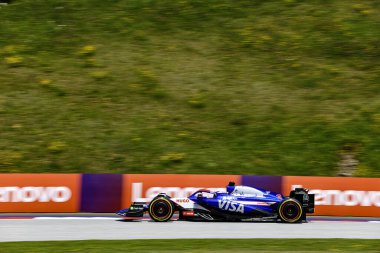  Daniel Ricciardo (AUS) - Visa Cash App RB F1 Team - RB VCARB01 - Honda RBPT Formula 1 Katar Havayolları Avusturya Grand Prix 2024, RedBull Ring, Spielberg, Avusturya 28 Haziran 2024