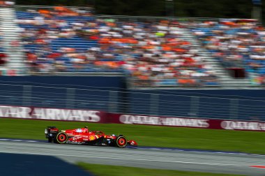  Carlos Sainz Jr. (ESP) - Scuderia Ferrari - Ferrari SF-24 - Ferrari Formula 1 Katar Havayolları Avusturya Grand Prix 2024, RedBull Ring, Spielberg, Avusturya 28 Haziran 2024