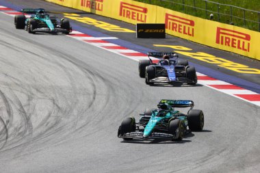  Fernando Alonso (ESP) - Aston Martin Aramco F1 Takımı - Aston Martin AMR24 - Mercedes Formula 1 Katar Havayolları Avusturya Grand Prix 2024, RedBull Ring, Spielberg, Avusturya 30 Haziran 2024