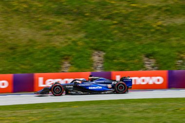  Alexander Albon (THA) - Williams Racing - Williams FW46 - Mercedes Formula 1 Katar Havayolları Avusturya Grand Prix 2024, RedBull Ring, Spielberg, Avusturya 28 Haziran 2024