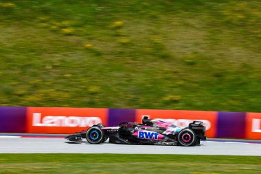  Esteban Ocon (FRA) - Alpine F1 Takımı - Alpine A524 - Formula 1 Katar Havayolları Avusturya Grand Prix 2024, RedBull Ring, Spielberg, Avusturya 28 Haziran 2024