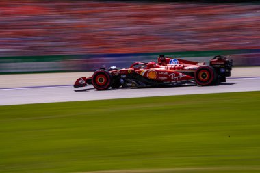  Charles Leclerc (MON) - Scuderia Ferrari - Ferrari SF-24 - Formula 1 Katar Havayolları Avusturya Grand Prix 2024, RedBull Ring, Spielberg, Avusturya 28 Haziran 2024