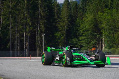  Valtteri Bottas (FIN) - F1 Ekibi Tekme Sauber - Sauber C44 - Formula 1 Katar Havayolları Avusturya Grand Prix 2024, RedBull Ring, Spielberg, Avusturya 28 Haziran 2024