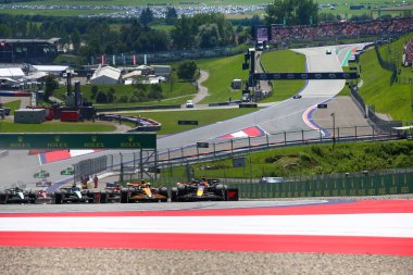  Fernando Alonso (ESP) - Aston Martin Aramco F1 Takımı - Aston Martin AMR24 - Mercedes Avusturya Grand Prix 2024, RedBull Ring, Spielberg, Avusturya 29 Haziran 2024