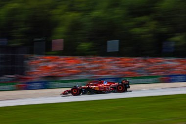  Charles Leclerc (MON) - Scuderia Ferrari - Ferrari SF-24 - Formula 1 Katar Havayolları Avusturya Grand Prix 2024, RedBull Ring, Spielberg, Avusturya 28 Haziran 2024
