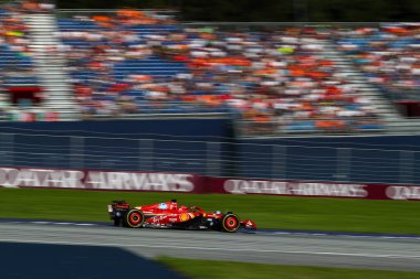  Charles Leclerc (MON) - Scuderia Ferrari - Ferrari SF-24 - Ferrari Formula 1 Katar Havayolları Avusturya Grand Prix 2024, RedBull Ring, Spielberg, Avusturya 28 Haziran 2024