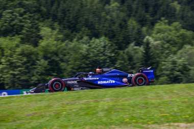  Alexander Albon (THA) - Williams Racing - Williams FW46 - Mercedes Formula 1 Katar Havayolları Avusturya Grand Prix 2024, RedBull Ring, Spielberg, Avusturya 28 Haziran 2024