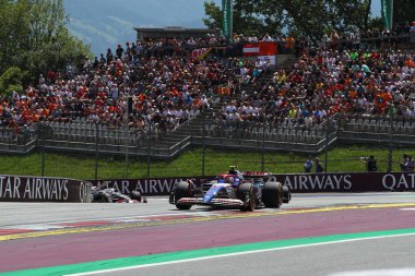  Fernando Alonso (ESP) - Aston Martin Aramco F1 Team - Aston Martin AMR24 - Mercedes Austrian Grand Prix 2024, RedBull Ring, Spielberg, Austria 29th June 2024 clipart