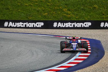  Yuki Tsunoda (JPN) - Visa Cash App RB F1 Team - RB VCARB01 - Honda RBPT Formula 1 Katar Havayolları Avusturya Grand Prix 2024, RedBull Ring, Spielberg, Avusturya 27-30 Haziran 2024