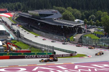  Fernando Alonso (ESP) - Aston Martin Aramco F1 Takımı - Aston Martin AMR24 - Mercedes Avusturya Grand Prix 2024, RedBull Ring, Spielberg, Avusturya 29 Haziran 2024