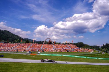  Fernando Alonso (ESP) - Aston Martin Aramco F1 Takımı - Aston Martin AMR24 - Mercedes Avusturya Grand Prix 2024, RedBull Ring, Spielberg, Avusturya 29 Haziran 2024