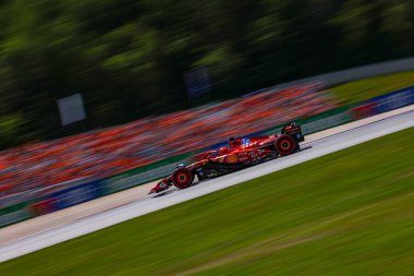  Charles Leclerc (MON) - Scuderia Ferrari - Ferrari SF-24 - Formula 1 Katar Havayolları Avusturya Grand Prix 2024, RedBull Ring, Spielberg, Avusturya 28 Haziran 2024