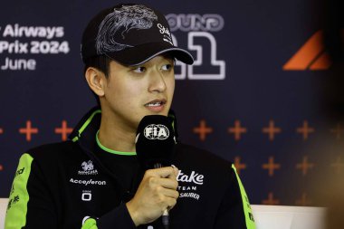  Zhou Guanyu (CHN) - Formula 1 Katar Havayolları Avusturya Grand Prix 2024, RedBull Ring, Spielberg, Avusturya 27-30 Haziran 2024 tarihleri arasında Sauber C44 - Ferrari