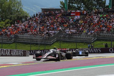  Nico Hulkenberg (GER) - MoneyGram Haas F1 Team - Haas VF-24 - Ferrari Formula 1 Katar Havayolları Avusturya Grand Prix 2024, RedBull Ring, Spielberg, Avusturya 29 Haziran 2024
