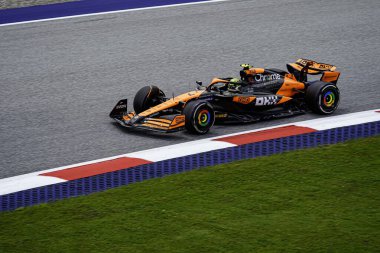 Lando Norris (GBR) - McLaren Formula 1 Takımı - McLaren MCL38 - Mercedes Formula 1 Katar Havayolları Avusturya Grand Prix 2024, RedBull Ring, Spielberg, Avusturya 28 Haziran 2024