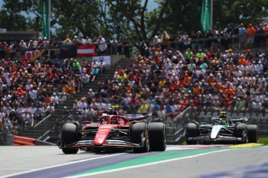  Charles Leclerc (MON) - Scuderia Ferrari - Ferrari SF-24 - Ferrari Formula 1 Katar Havayolları Avusturya Grand Prix 2024, RedBull Ring, Spielberg, Avusturya 29 Haziran 2024