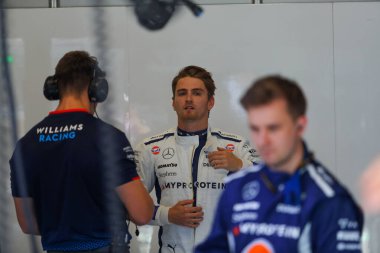  Logan Sargeant (USA) - Williams Racing - Williams FW46 - Mercedes Formula 1 Katar Havayolları Avusturya Grand Prix 2024, RedBull Ring, Spielberg, Avusturya 29 Haziran 2024