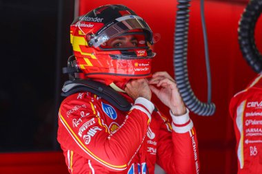  Carlos Sainz Jr. (ESP) - Scuderia Ferrari - Ferrari SF-24 - Ferrari Formula 1 Katar Havayolları Avusturya Grand Prix 2024, RedBull Ring, Spielberg, Avusturya 29 Haziran 2024